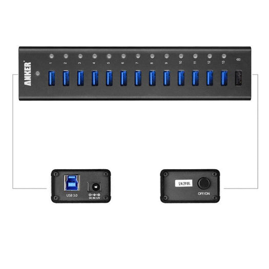 Anker 10-Port USB-A (USB3.0対応) ハブ