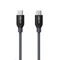 Anker PowerLine+ USB-C & USB-C ケーブル (USB2.0対応) 0.9m