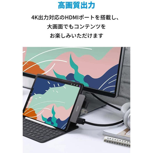 Anker PowerExpand Direct 6-in-1 USB-C PD メディア ハブ