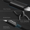 Anker 高耐久ナイロン USB-C ＆ ライトニング ケーブル 1.0m