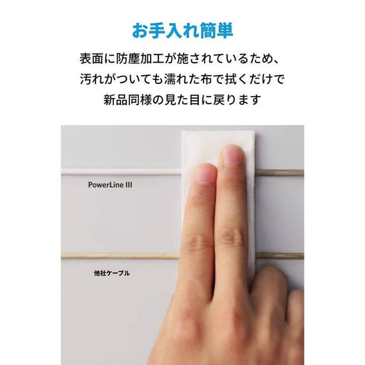 Anker PowerLine III USB-C & USB-C ケーブル (USB2.0対応) 1.8m