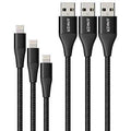 Anker PowerLine+ II ライトニングケーブル 3本セット