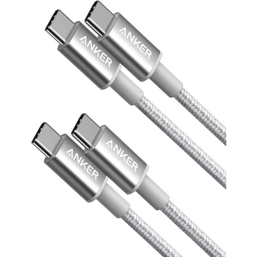 Anker 高耐久ナイロン USB-C＆USB-C ケーブル (USB2.0対応) 0.9m 2本セット