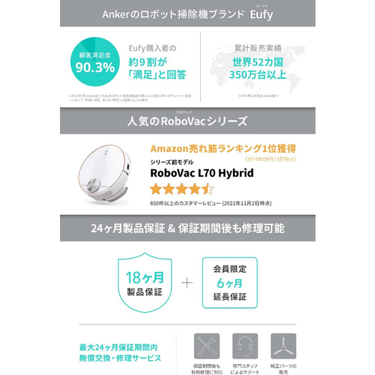 Eufy RoboVac L35 Hybrid+